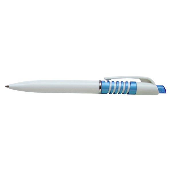 whiteRetractable Ballpoint Pen